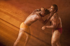 Kushti-Wrestlers grappling 04.JPG